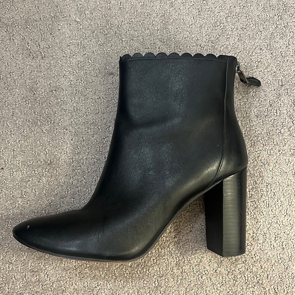 Coach Black Heeled Bootie